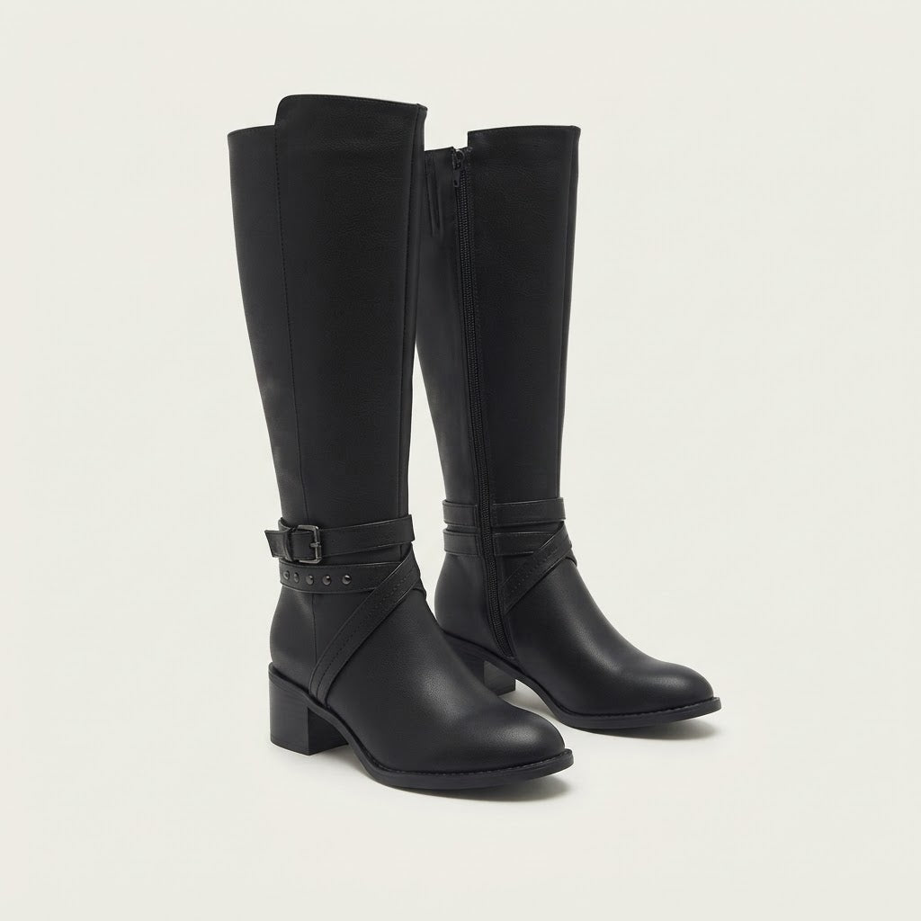 BOTA ALTA NEGRO