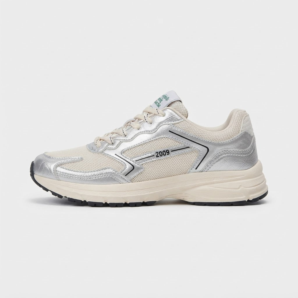 SNEAKERS PLATA